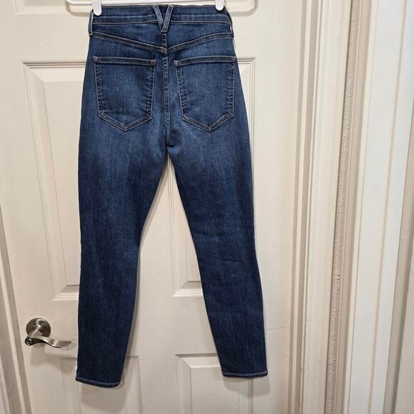 Veronica Beard Debbie Ankle Skinny High Rise Jeans Blue 24 00 - Picture 9 of 9